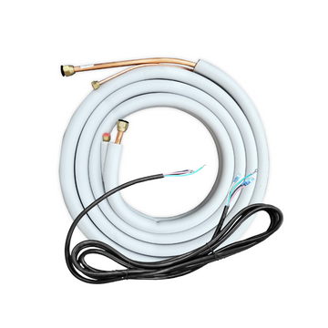 MRCOOL 25ft 1/4 x 3/8 Lineset for 9K Indoor Olympus w/ Wire (MC25-1438)