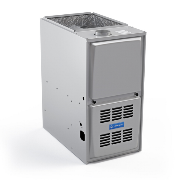 MRCOOL 80% AFUE 90K BTU 1600 CFM Upflow/Horizontal Single-Stage Multi-Speed ECM Motor Furnace with 21" Cabinet - PureFilters.ca