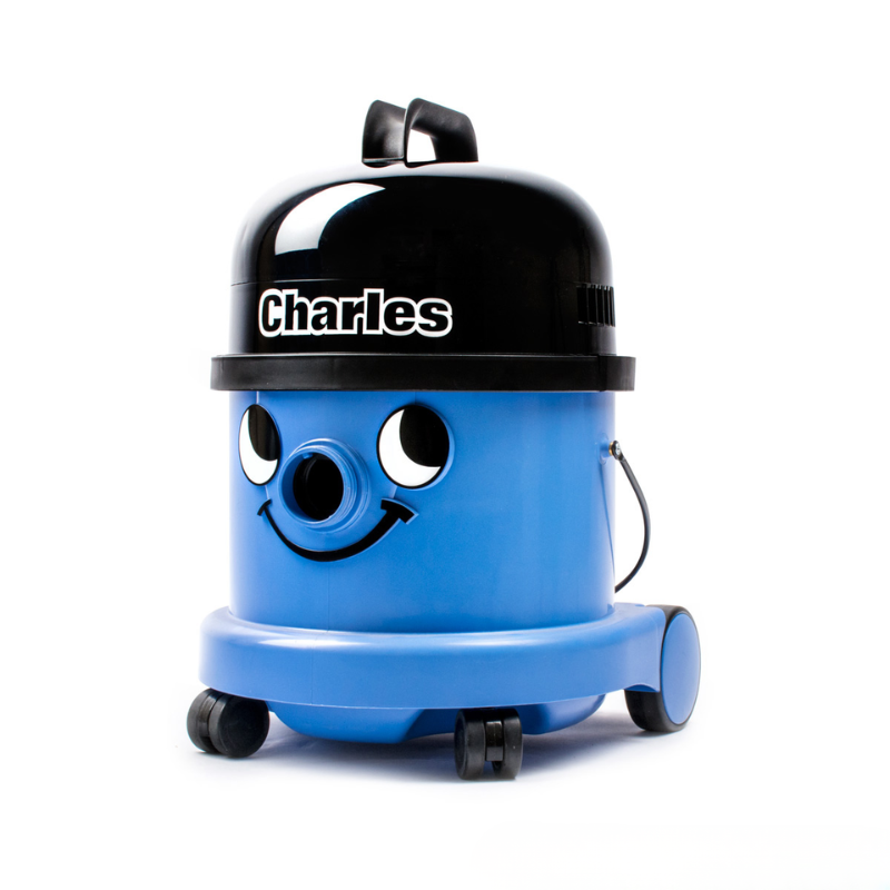 Numatic NC-CVC370 Charles Canister Vacuum Wet / Dry, 95 CFM, Blue ...
