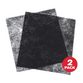 Broan Nutone Range Hood Charcoal Odour Filters, 2/Pack, 8-1/8" x 7-1/2" - NN82F