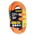 Shopro Outdoor Extension Cord, 1 Outlet, Orange, 50 ft.