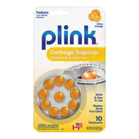 Plink Garbage Disposal Cleaner & Deodorizer, Orange - PureFilters.ca