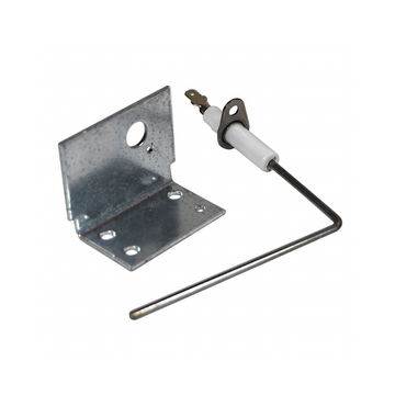 Packard PFS081 Flame Sensor with Ceramic Insulator, Single Rod, 90 Degree Angle