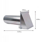 Dundas Jafine 4" Aluminum Exhaust Hood