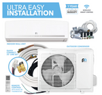 Perfect Aire 12,000 BTU Mini-Split, with Heat Pump Kit, 500 sq.ft