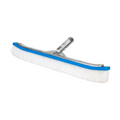 Pentair R111316 902 Curved Brush; 18", Metal Back, White Polypropylene Bristle