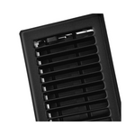 Imperial Louvered Floor Register/Vent Cover, 4" x 10", Matte Black - PureFilters.ca