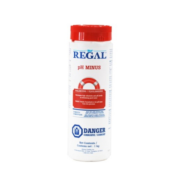 Regal Chemicals 47249530 1KG pH Minus - PureFilters.ca