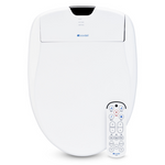 Brondell Swash 1400 Luxury Bidet Toilet Seat with Remote Control Elongated, White