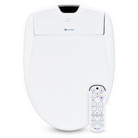 Brondell Swash 1400 Luxury Bidet Toilet Seat with Remote Control Elongated, White