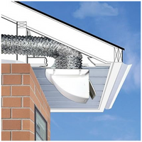 Dundas Jafine Soffit Dryer Vent, White