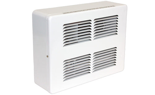 King Electric Slim Line Electronic Wall Heater, 208V, 2250W, White