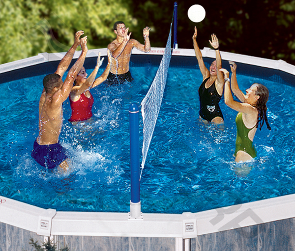 Swimline 9187 Jammin' Cross Pool Above Ground Pool Volleyball - PureFilters.ca