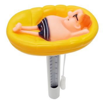 Mister Figurine Pool Thermometer