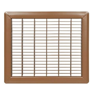 Imperial Return Air Floor Grille/Vent Cover, 14" x 16", Brown