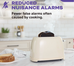 Kidde DETECT Combination Smoke & Carbon Monoxide Alarm, 10-Year Battery Powered with Voice Alerts