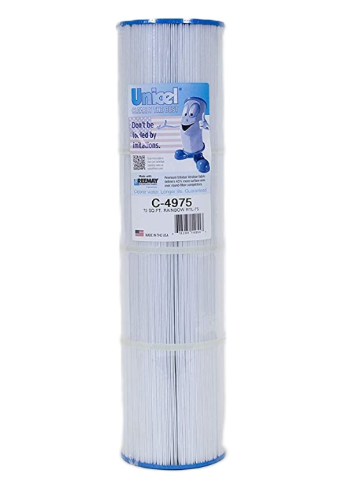 Unicel C-4975 - Replacement Pool Filter Cartridge For Rainbow RTL-75, Custom Molded Products