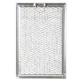GE Microwave Range Hood Aluminum Grease Filter, 7-5/8" x 5-1/16" x 1/16" - WG02F04348