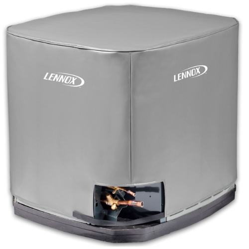 Brinmar 0344AP Full AC Winter Cover with Lennox Logo 28 1 4 x 28 1 4 x 37 1 4