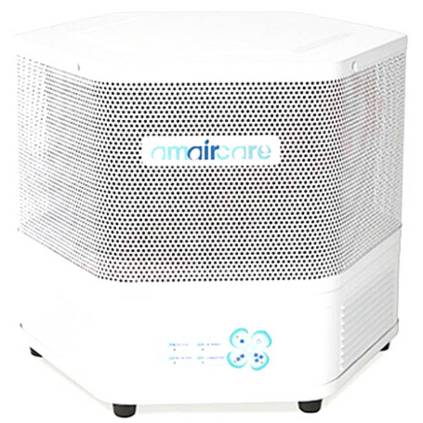 Amaircare 2500 Portable HEPA Air Purifier, W/VOC Blanket. White Up to 1300 Sq. Ft.