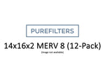 Pleated 14x16x2 Furnace Filters - (12-Pack) - MERV 8, MERV 11 and MERV 13 - PureFilters