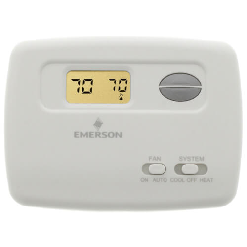 Emerson White-Rodgers 70 Series Digital Thermostat [Non-Programmable, Heat/Cool]  1F78-144 | PureFilters
