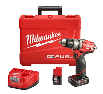 Milwaukee M12 Fuel 1/2" Hammer Drill/Driver Kit