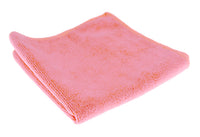 Globe Microfiber Cloth, Pink, 14" x 14"