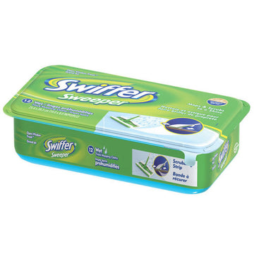 Swiffer Sweeper Wet Mopping Cloths, 12/Pack