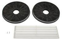 Whirlpool Range Hood Charcoal Odour Recirculating Filter Kit, 8" - 4396273 - PureFilters