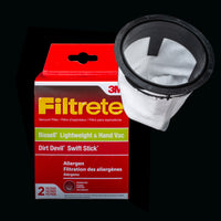 66829 Bissell / Dirt Devil Lightweight & Hand Vac / Swift Stick Filter 3M Filtrete - PureFilters