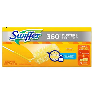 Swiffer 360 Duster Extender Refills, 3/Case