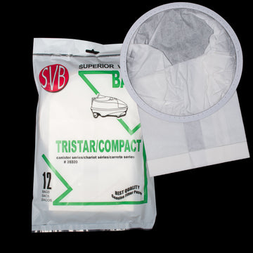 BA20320 Compact Tristar Paper Bag For All Models of Air Storm And Patriot **12 Pack SVB**