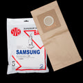 BA20541 Samsung Paper Bag Brown 5490 5863 Upright 5 Pack SVB Standard Quality 2 Ply Also Fits All Bissell Upright using Style 7 or Using original Bag VP-U100