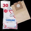 BA20901CS-30 Samsung Paper Bag 7910 8000 9000 Canister Standard Quality 2 Ply Also Fits Any Model Of Bissel Using Original Bag VP-90 **Case of 30 5 Pack SVB**