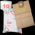 BA38504CS-10 Taski Paper Bag Bora 12 With Bag Closer 2 Ply Best Quality 10 Pack Case Of 10