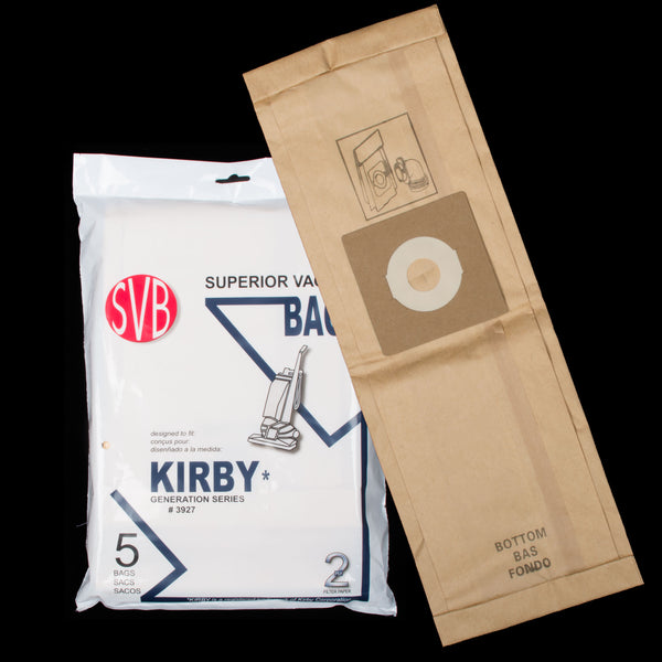 BA3927 Kirby Paper Bag 5 Pack Al Generation Models, Older Sentria SVB - PureFilters