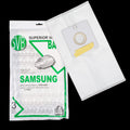 BA70901 Samsung Dustlock Bag 7910 8000 9000 Canister Best Quality Multi Ply Also Fits Any Model of Bissell Using Original Bag Number VP-90 **3 Pack SVB**