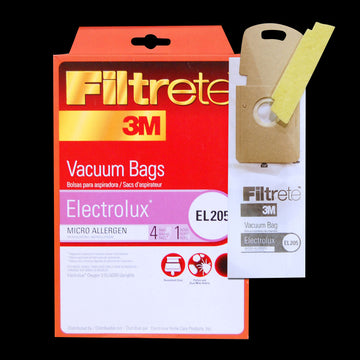 Eureka & Electrolux EL205B, 3M Paper Vacuum Bag (4 Pack With Motor Filter)
