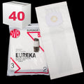 Central Vacuum Bags for Eureka, Kenmore, Mastercraft 4464, Kelvinator, Electrolux, Nilfisk (Case of 40)
