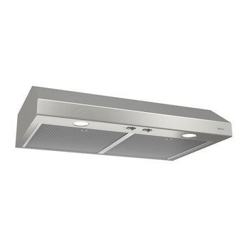 Broan-Nutone BCS324SSC Glacier 24-Inch Under-Cabinet Range Hood 300 Max Blower CFM Stainless Steel