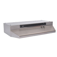 Broan® BU3 Series 30-inch Under-Cabinet Range Hood, 260 Max Blower CFM, Stainless Steel