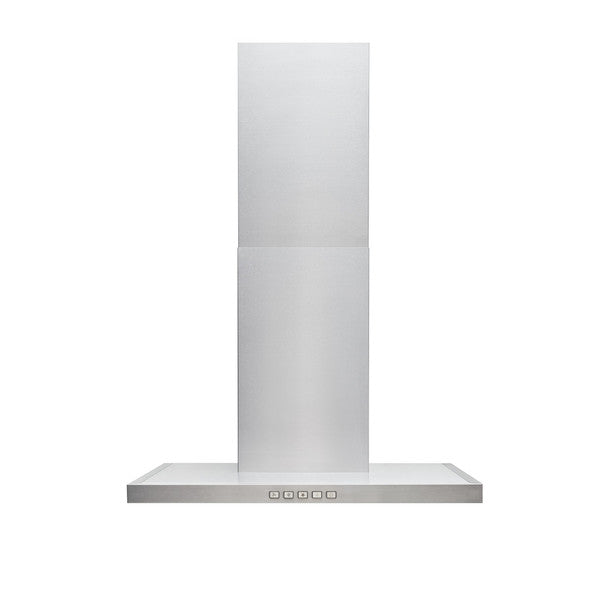 Broan® 30-Inch Convertible Wall-Mount T-Style Chimney Range Hood, 450 Max CFM, Stainless Steel