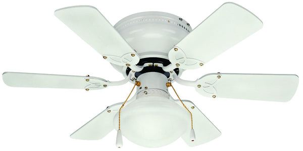 Canarm Twister 30" Ceiling Fan (White, 1x60W)