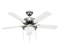 Canarm Eclipse 42" Ceiling Fan (Brushed Pewter, 2x60W)