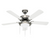 Canarm Eclipse 42" Ceiling Fan (Brushed Pewter, 2x60W)