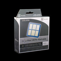 EL029A Electrolux OEM U-Filter HEPA Washable Used on EL8600, EL8700, EL8800, EL8900 Series Pack of 1 Filter - PureFilters