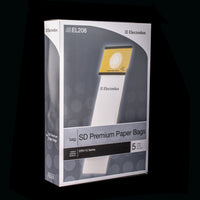 EL208 Electrolux OEM SD - Premium Used on EP9110 Series Pack of 5 Bags - PureFilters