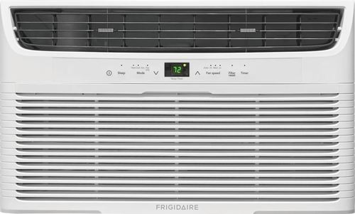 Frigidaire 8,000 BTU Built-In Room Air Conditioner with Supplemental Heat, 115V, 350 sq.ft, R410a