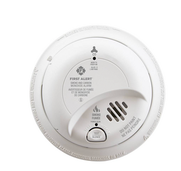 First Alert Carbon Monoxide Detector 120V With 9V Battery Backup
